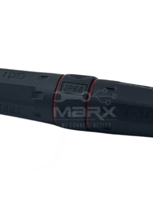 Marx - Made Of Nylon PA66 - M20 Water Proof Tube - IP68 Approved  Assembly With Detachable - SC/APC - Simplex Coupler - Single Mode  Green