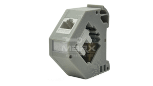 1-10.png Din Rail Mount Box - 35mm - Cat - 6 I/O - UTP