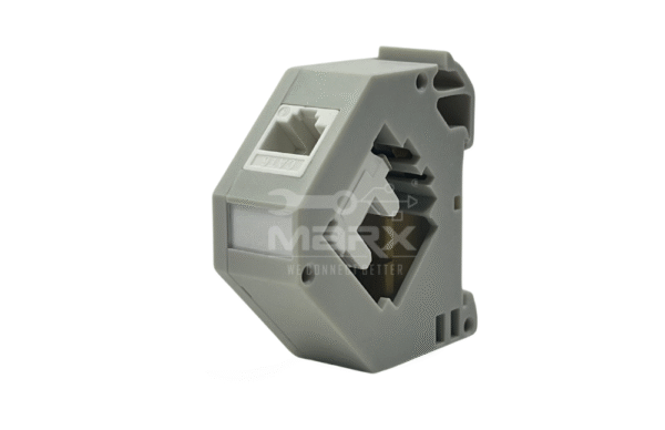 1-10.png Din Rail Mount Box - 35mm - Cat - 6 I/O - UTP