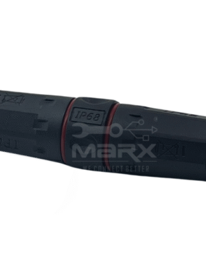 Marx - Made Of Nylon PA66 - M20 Water Proof Tube - IP68 Approved  Assembly With Detachable - LC - Duplex Coupler - Multi Mode - Baige