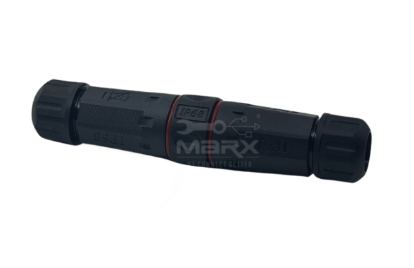 Marx - Made Of Nylon PA66 - M20 Water Proof Tube - IP68 Approved  Assembly With Detachable - LC - Duplex Coupler - Multi Mode - Baige