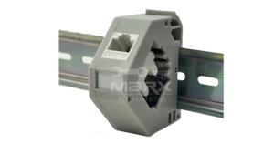 1-2-4.png Din Rail Mount Box - 35mm - Cat - 6A I/O - UTP