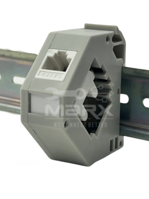 1-2-4.png Din Rail Mount Box - 35mm - Cat - 6A I/O - UTP