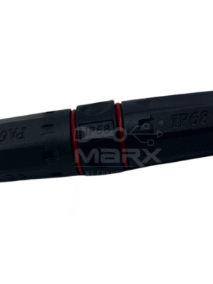 Marx - Made Of Nylon PA66 - M20 Water Proof Tube - IP68 Approved  Assembly With Detachable - LC Duplex Coupler - Single Mode - Blue