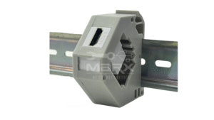 1-4-3.png Din Rail Mount Box - 35mm - Hdmi Keystone (F-F)