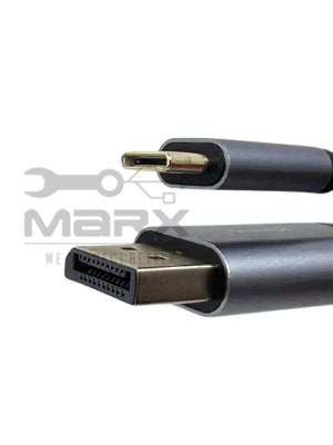 USB C 3.1v To Display Port Cable Male - 2mtrs