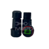 Marx - Made Of Nylon PA66 - M20 Water Proof Tube - IP68 Approved  Assembly With Detachable - SC/APC - Simplex Coupler - Single Mode  Green