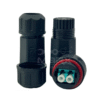 Marx - Made Of Nylon PA66 - M20 Water Proof Tube - IP68 Approved  Assembly With Detachable - SC - Simplex Coupler - OM3 - Aqua Blue