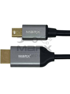 Male To Mini Display Port Male Cable - 2mtrs