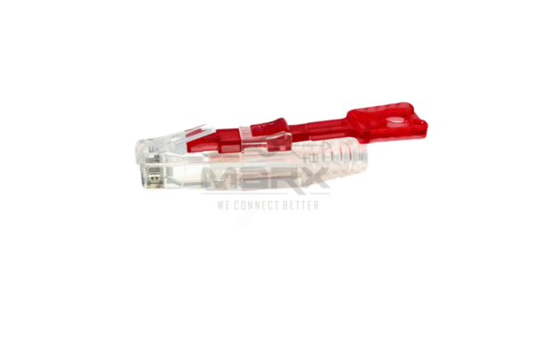 45.png RJ45 Connector - Cat6A - Unshielded - With Lock and Key Boot