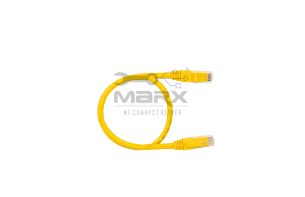 Marx Cat 6 0.5m Patch Cord - Yellow