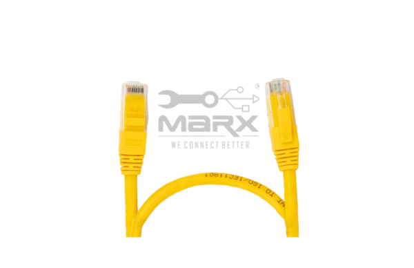 Marx Cat 6 0.5m Patch Cord - Yellow