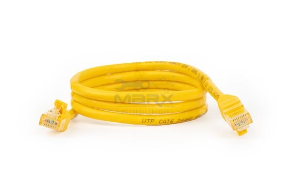 Cat 6 1m Patch Cord - Yellow