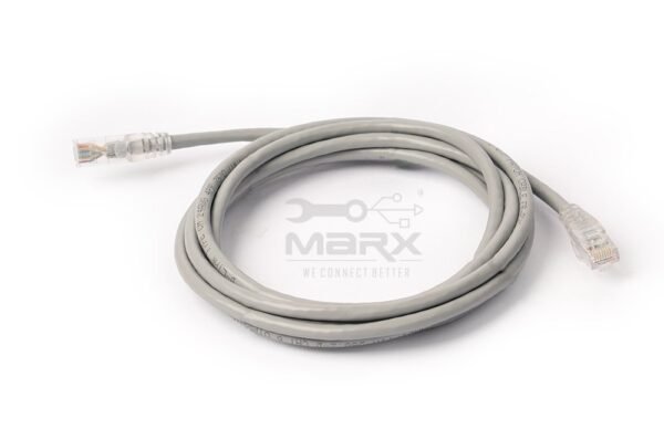ME-C6-3PC-GR-Marx-Cat-6-3m-Patch-Cord-Grey.jpg Cat 6 3m Patch Cord - Grey