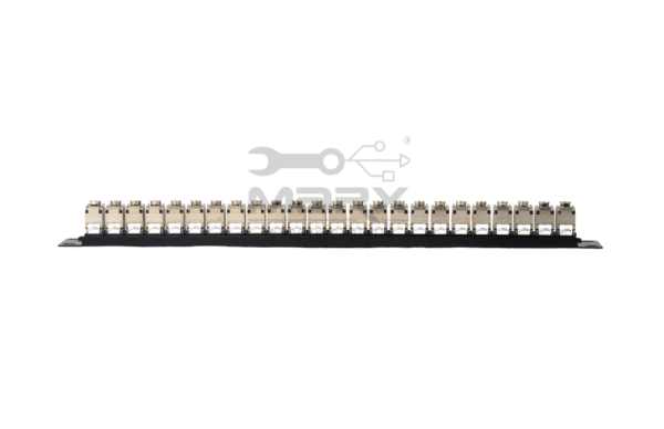 ME-C6ALS-24P-1.png 24Port Cat - 6a - STP Loaded Patch Panel - 180°