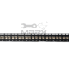 ME-C6ALS-24P-3.png 24Port Cat - 7 - STP Loaded Patch Panel - 180°