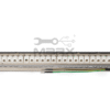 ME-C6ALU-24PCM-2.png 24Port Cat - 6a - UTP Loaded Patch Panel - 180° with Cable Manager