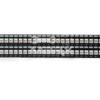ME-C6ALU-48P-2U-2.png 2U - 48Port Cat - 6a - UTP loaded Patch Panel - 180°