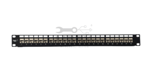24Port Cat - 8 - STP Loaded Patch Panel - 180°