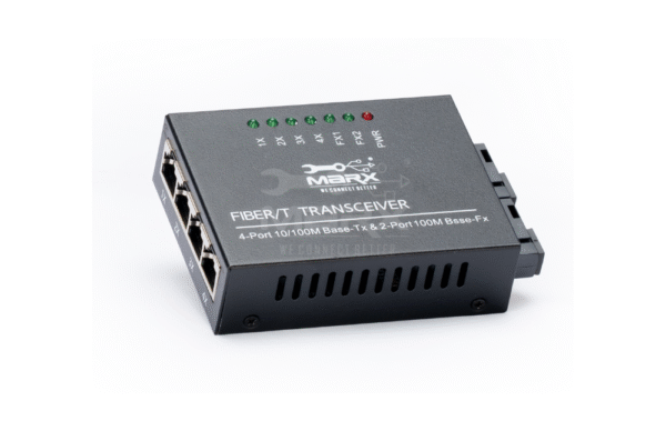 MF-MC-2F_4E-1-2.png 100Mbps - 2*SC + 4*RJ45 - SM single fiber - 25KM