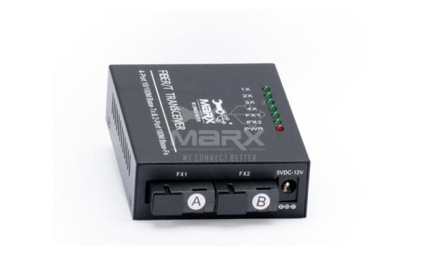 MF-MC-2F_4E-3-2.png 100Mbps - 2*SC + 4*RJ45 - SM single fiber - 25KM