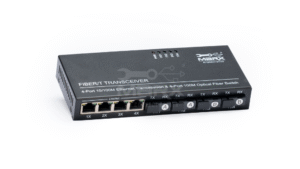 MF-MC-4F_4E-1.png 100Mbps - 4*SC + 4*RJ45 - SM single fiber - 25KM