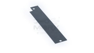 MF-P-ST-SM-1-1.png Black Plate For Link Basic Patch Panel - Empty