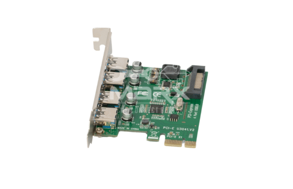 PCI Express 4 Port 3.0v Usb Card